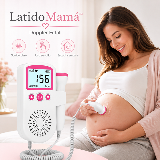 LatidoMamá™ | Doppler Fetal 💓 Convierte la espera en un momento de conexión