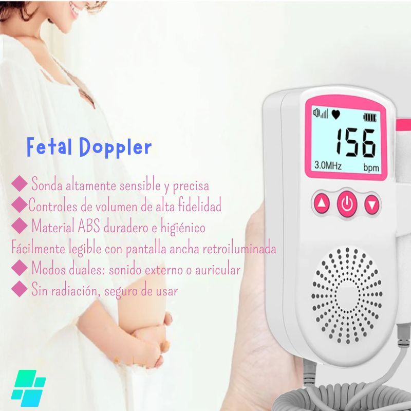 Monitor Latidos Doppler Fetal Bebe