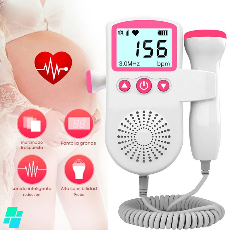 Monitor Latidos Doppler Fetal Bebe